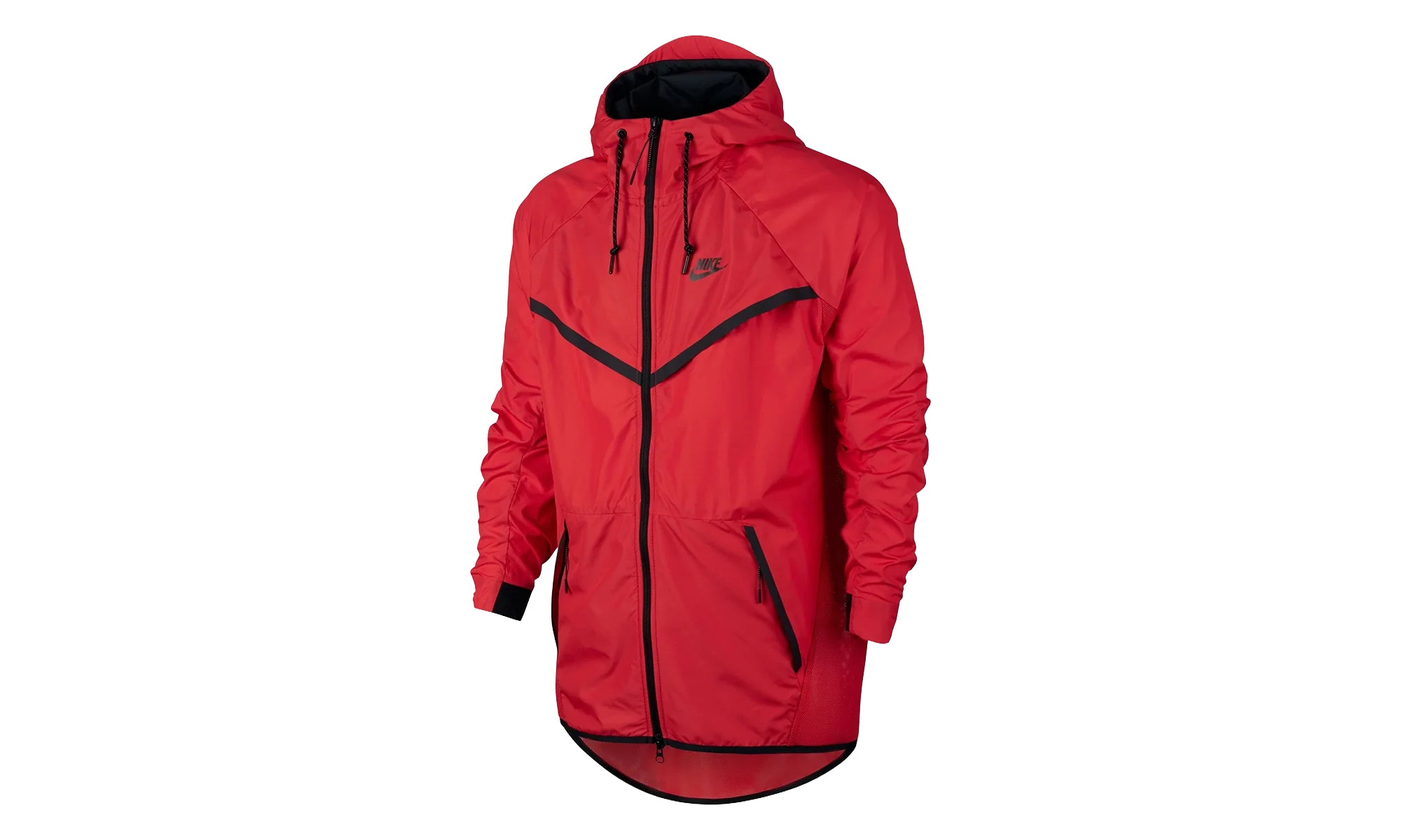 Tech Hypermesh Wind Runner Athletic Men's Jacket "Orange Black" 826068 696