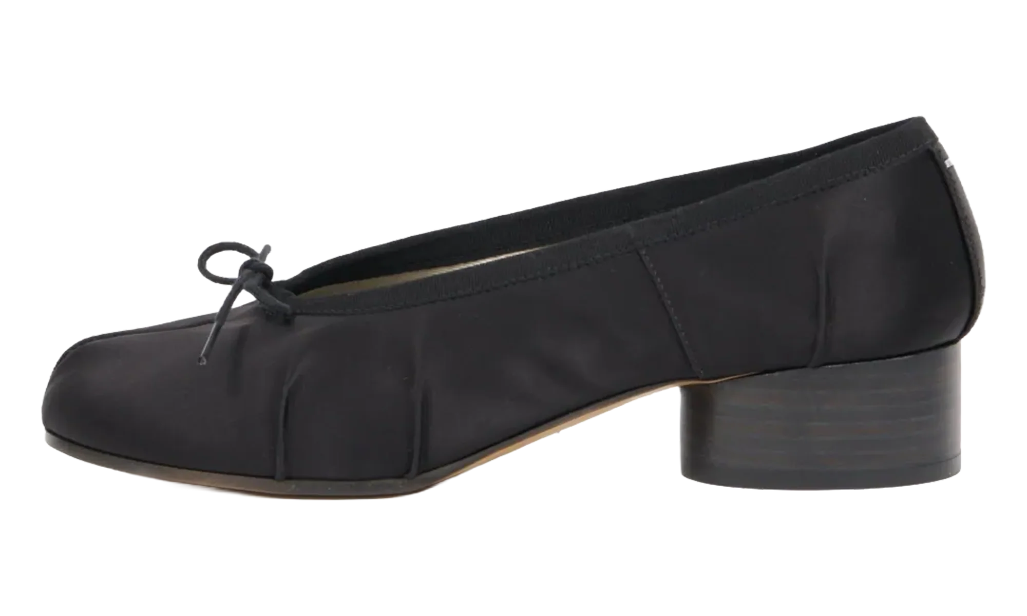 Tabi Satin Ballerina WMNS "Black" S58WZ0156P7551T8013