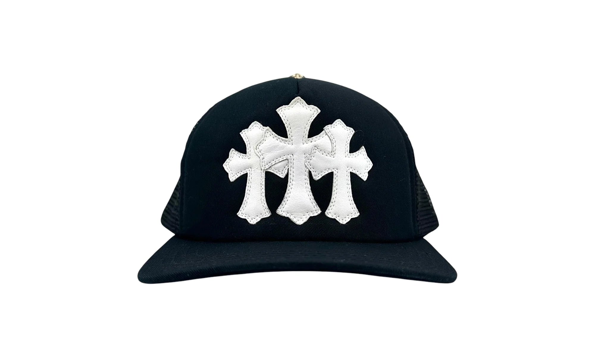 Cemetary Cross CH Trucker Hat "Black/White" CHRM0633