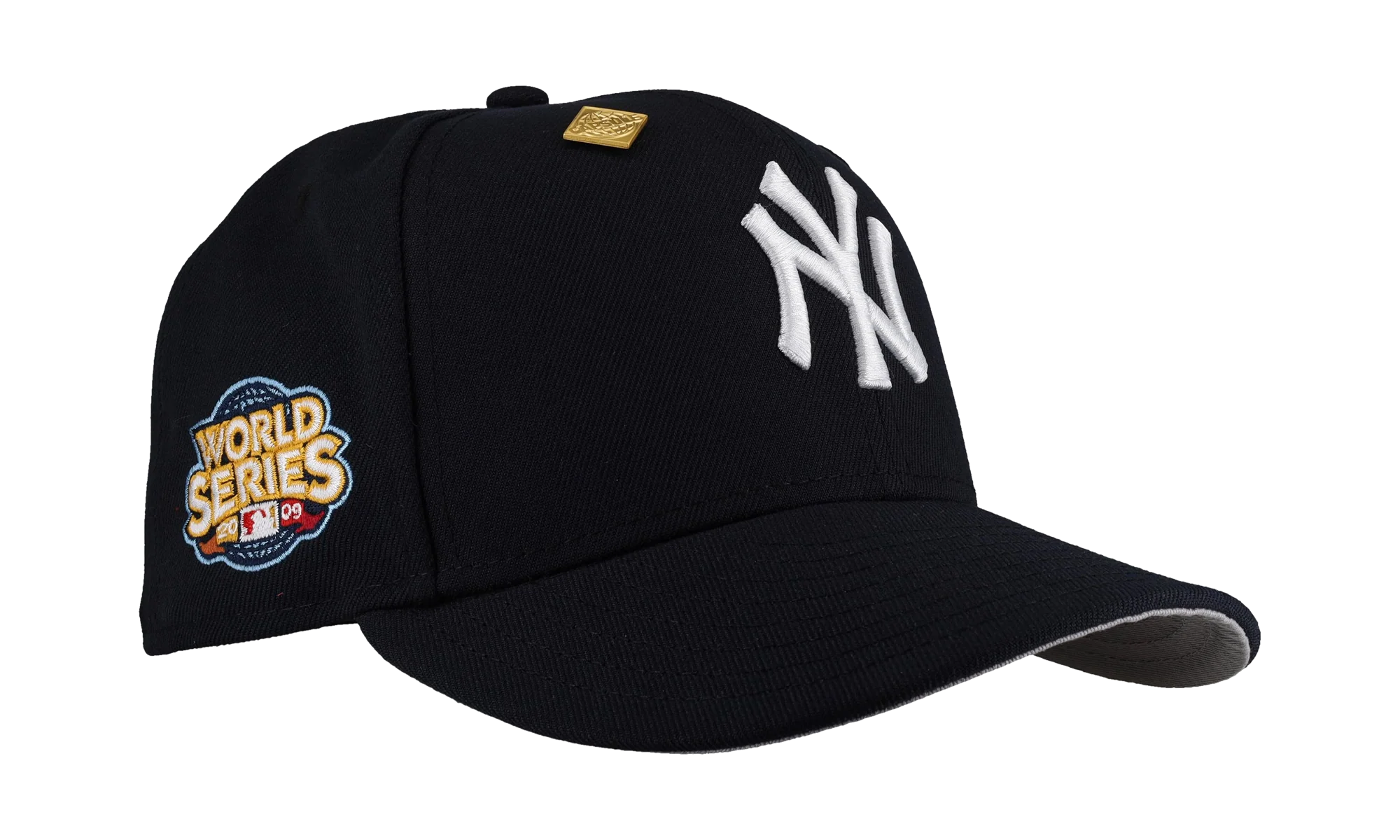 59FIFTY New York Yankees 2009 World Series Classic Fitted Hat "Navy / Grey - Visor" NE294