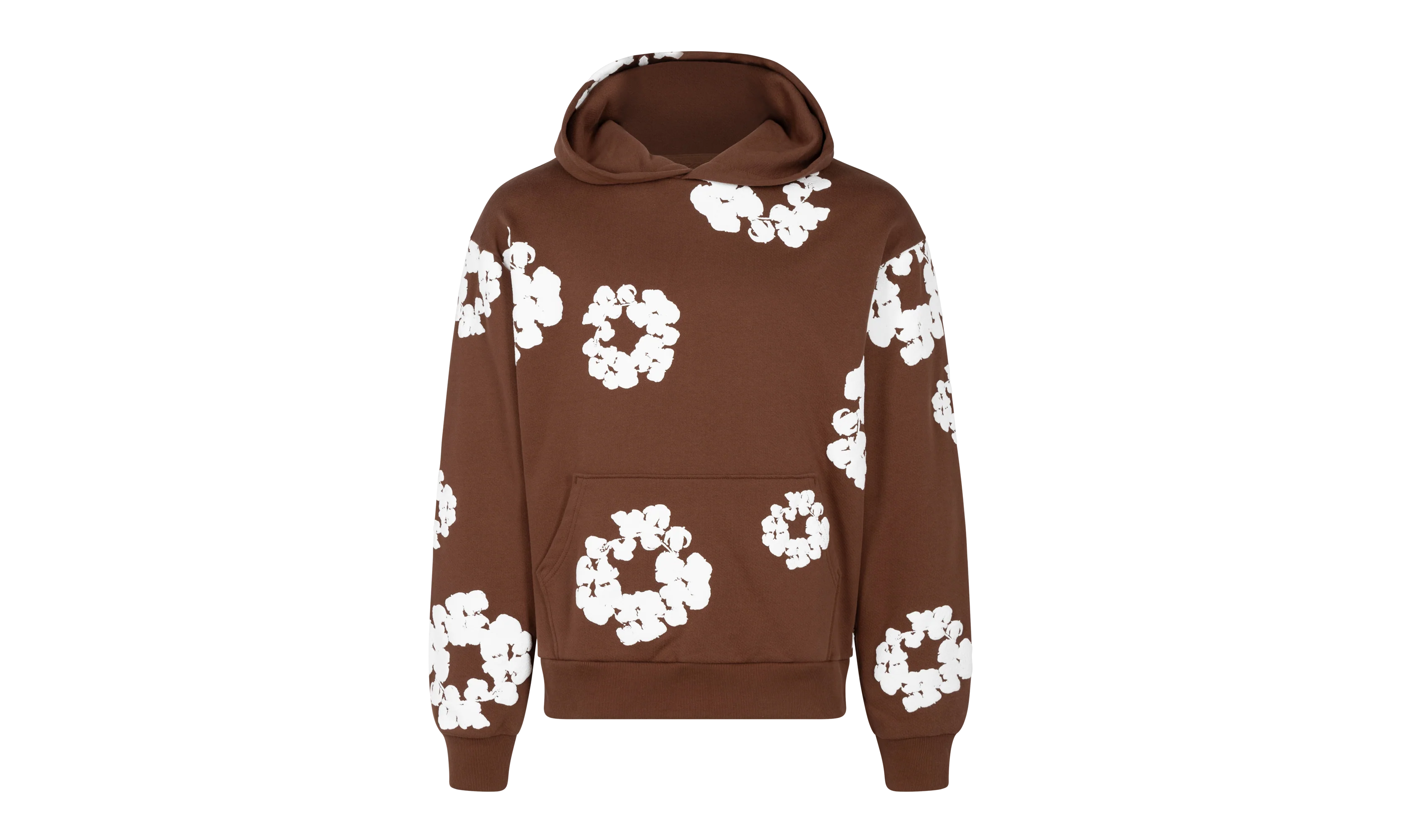 The Cotton Wreath Sweatshirt "Brown" DT08
