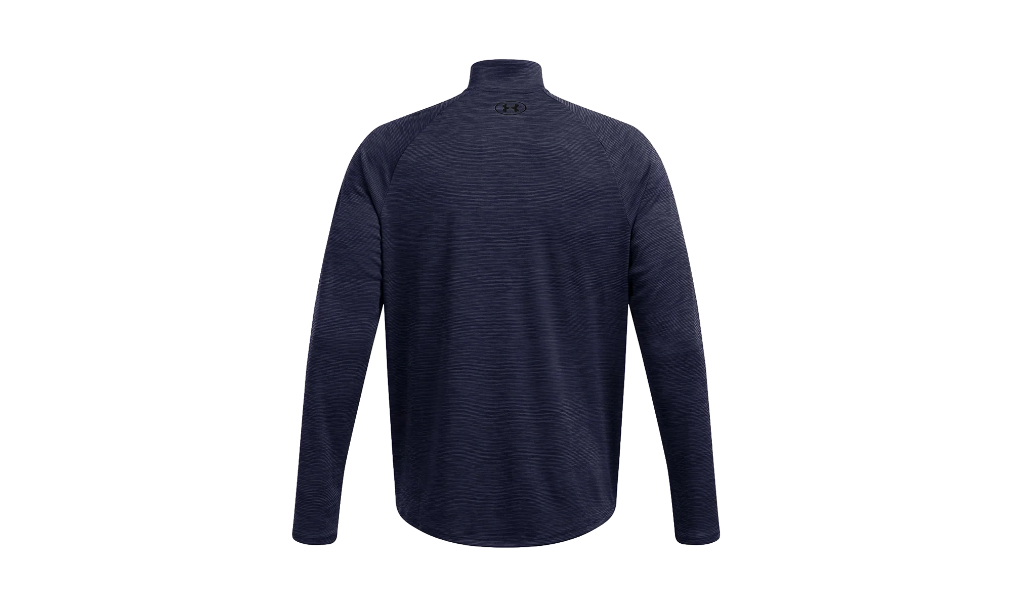 Long Sleeve Tech Textured 1/2 Zip High Neck "Midnight Navy / Black" 1382797 410