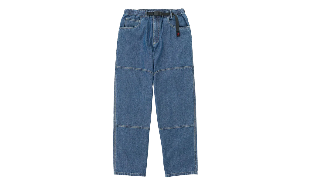 Japanese Chambray Double Knee Pant "Navy" G6SM-P015-BLU