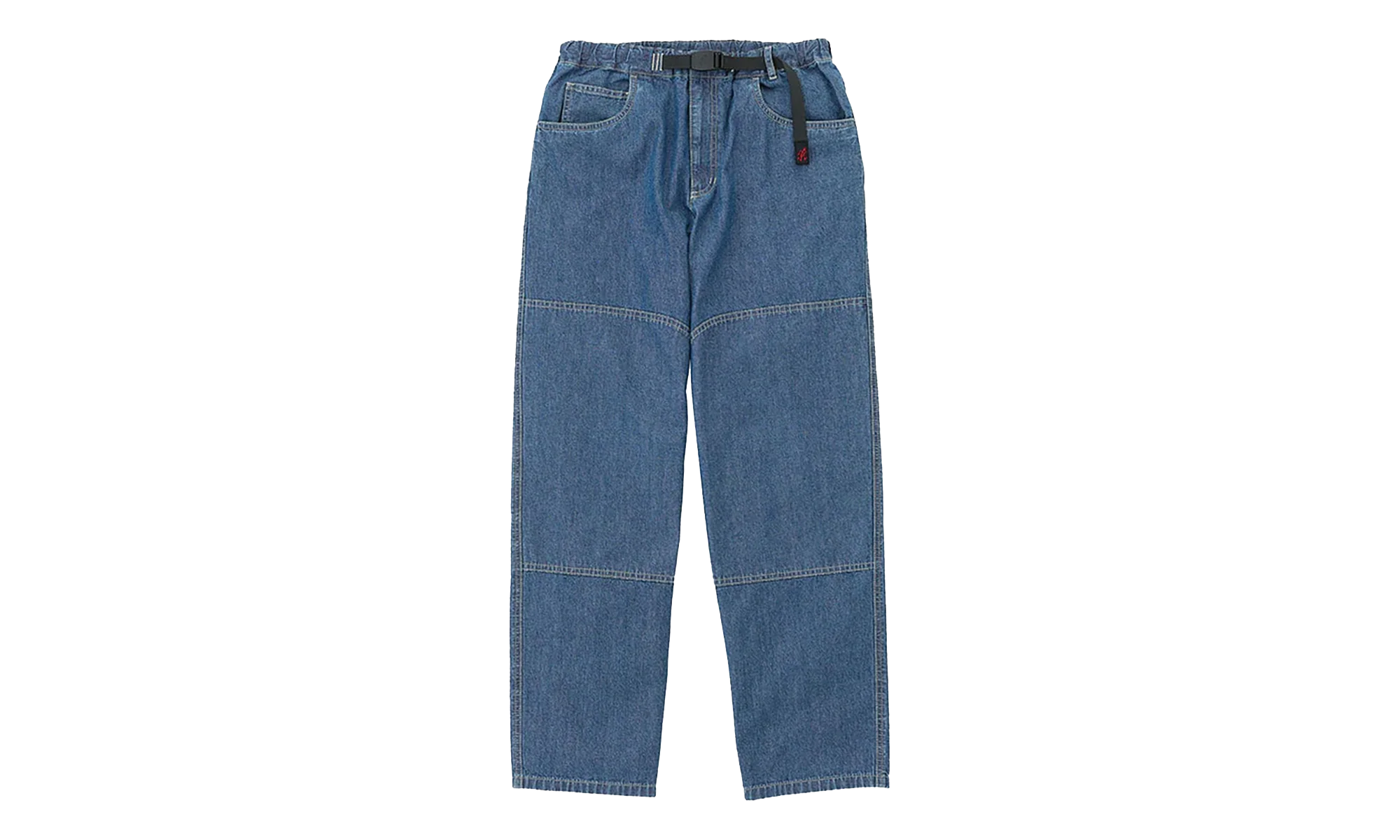Japanese Chambray Double Knee Pant "Navy" G6SM-P015-BLU
