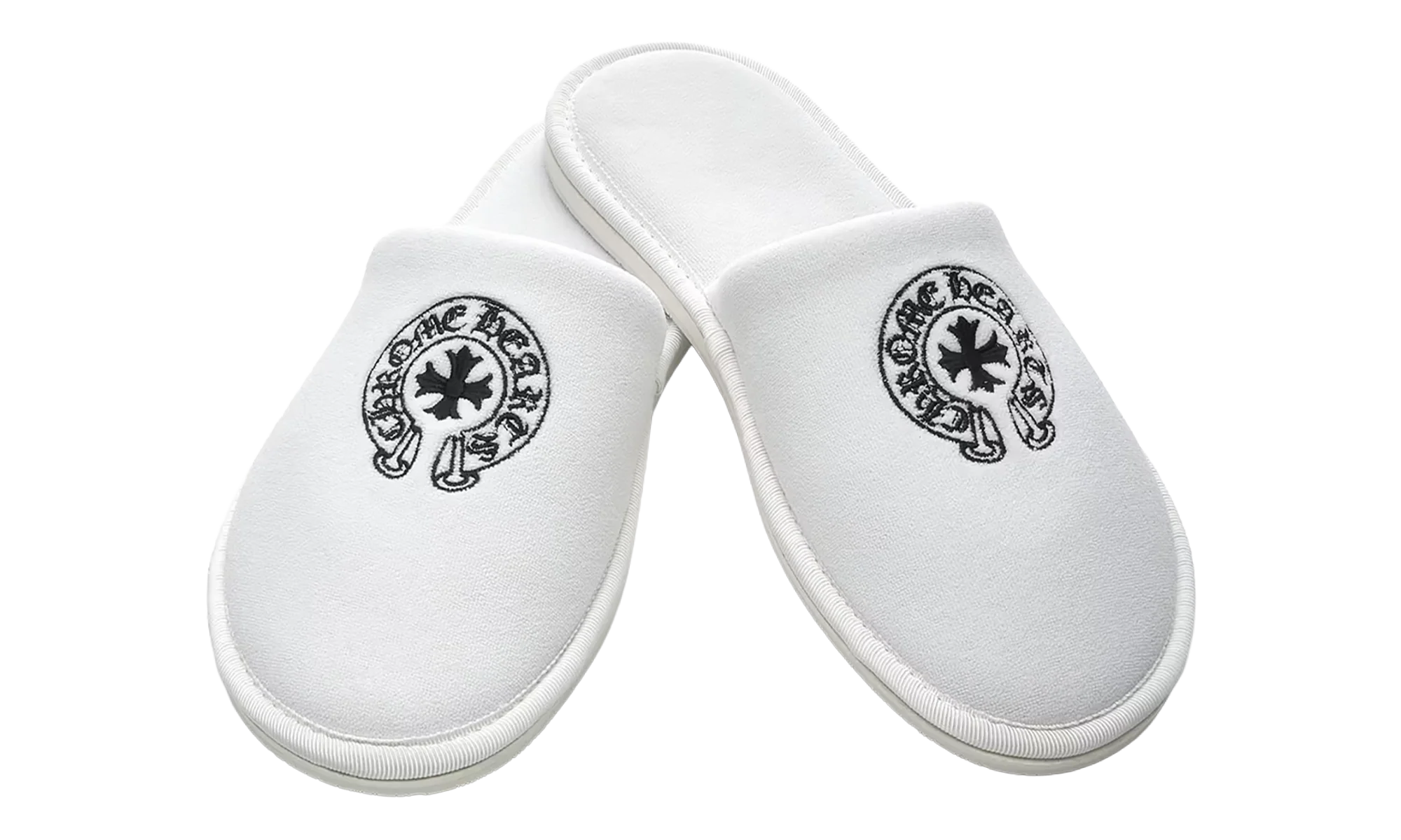 CH Hotel Slippers "White / Black" CHRM0917