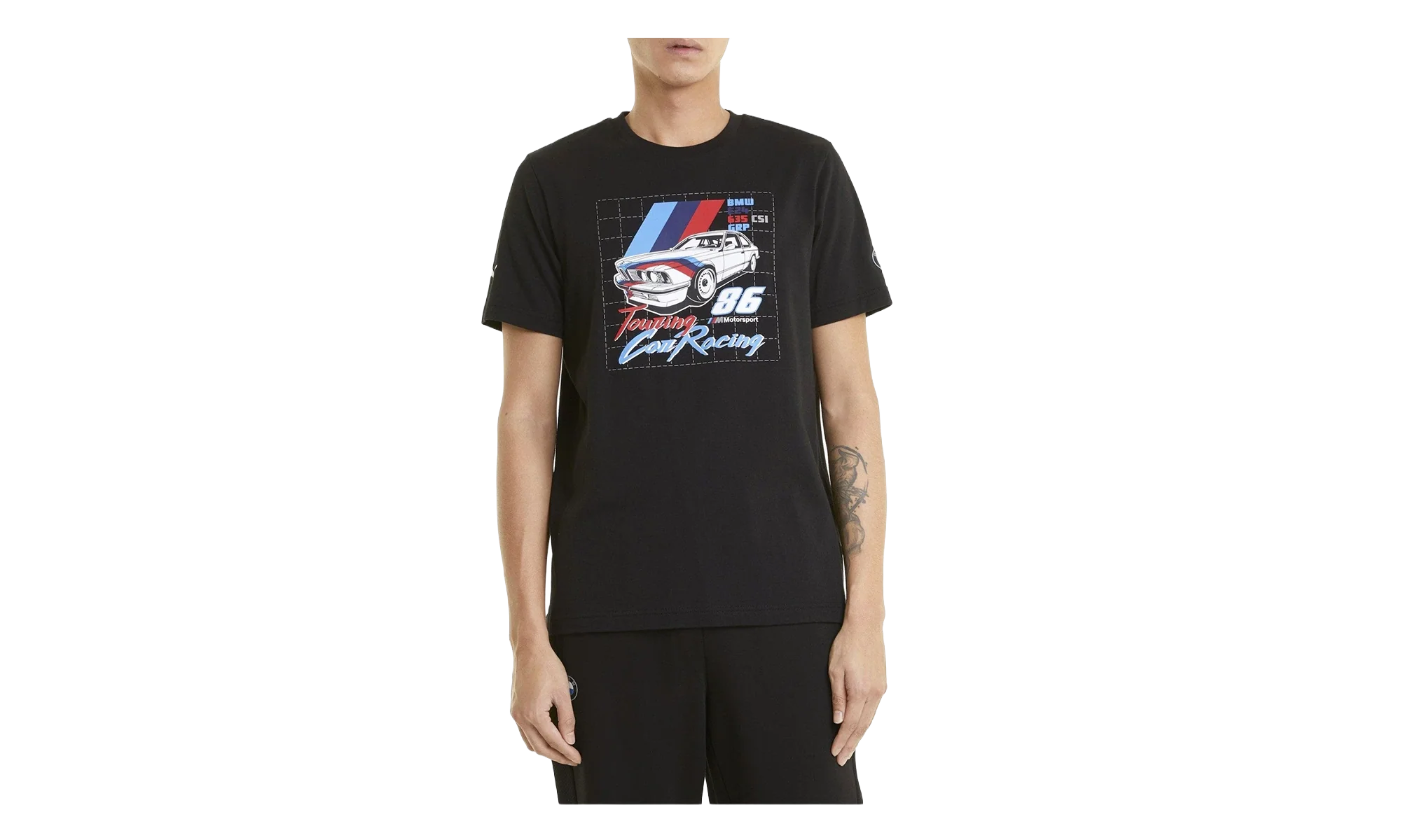 BMW Motorsport Vintage Tee "Black" 599492 01