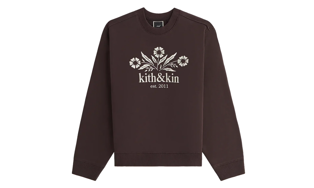 Ashwin Kith & Kin Bellflower Crewneck "Brown" KITH41