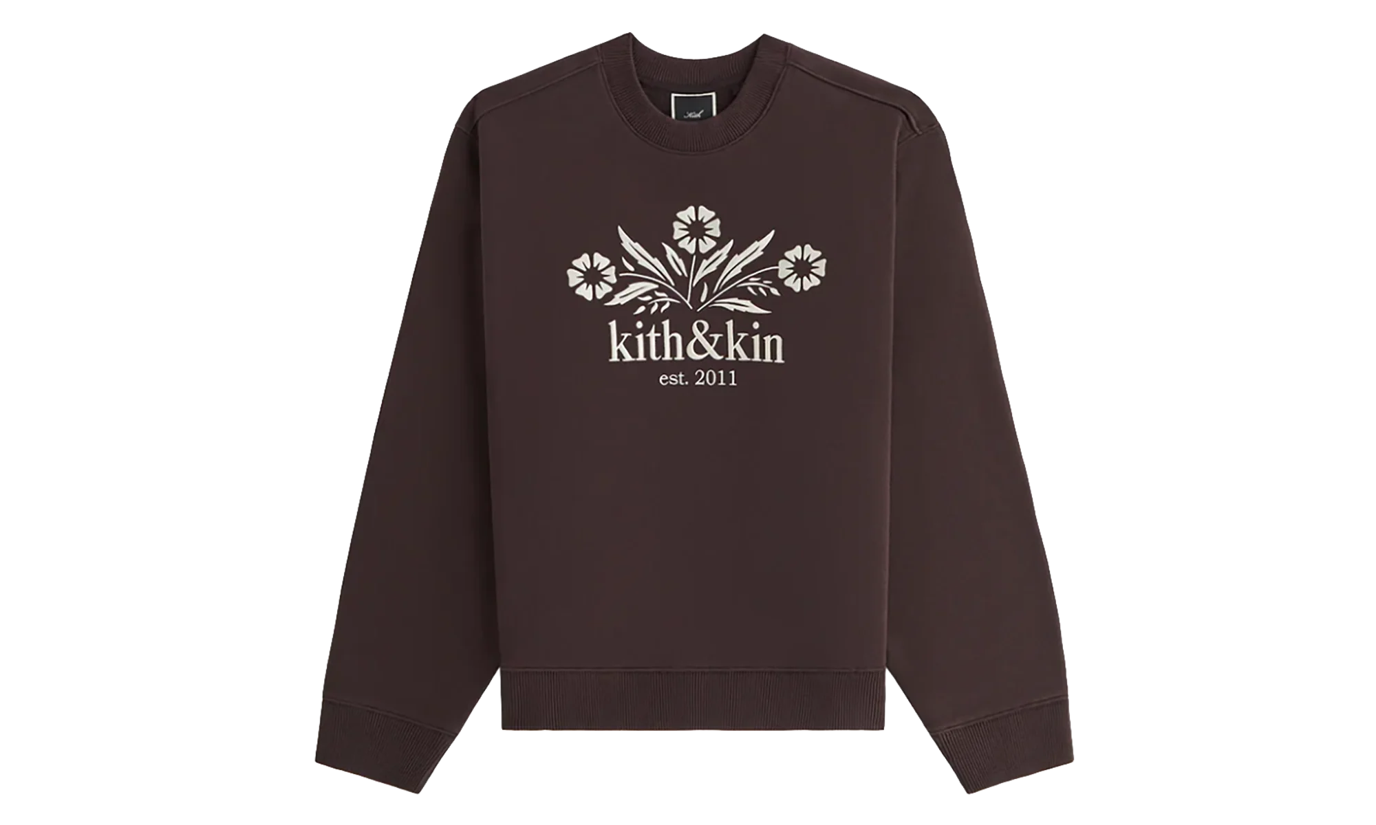 Ashwin Kith & Kin Bellflower Crewneck "Brown" KITH41
