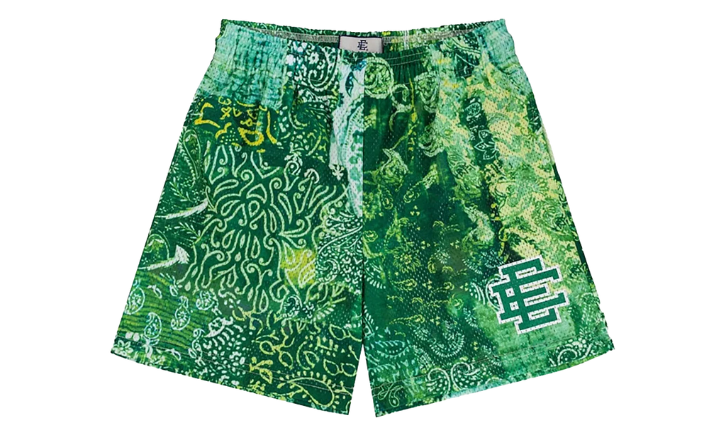 EE BASIC SHORT "SS24 - Neon Green/White" EE799