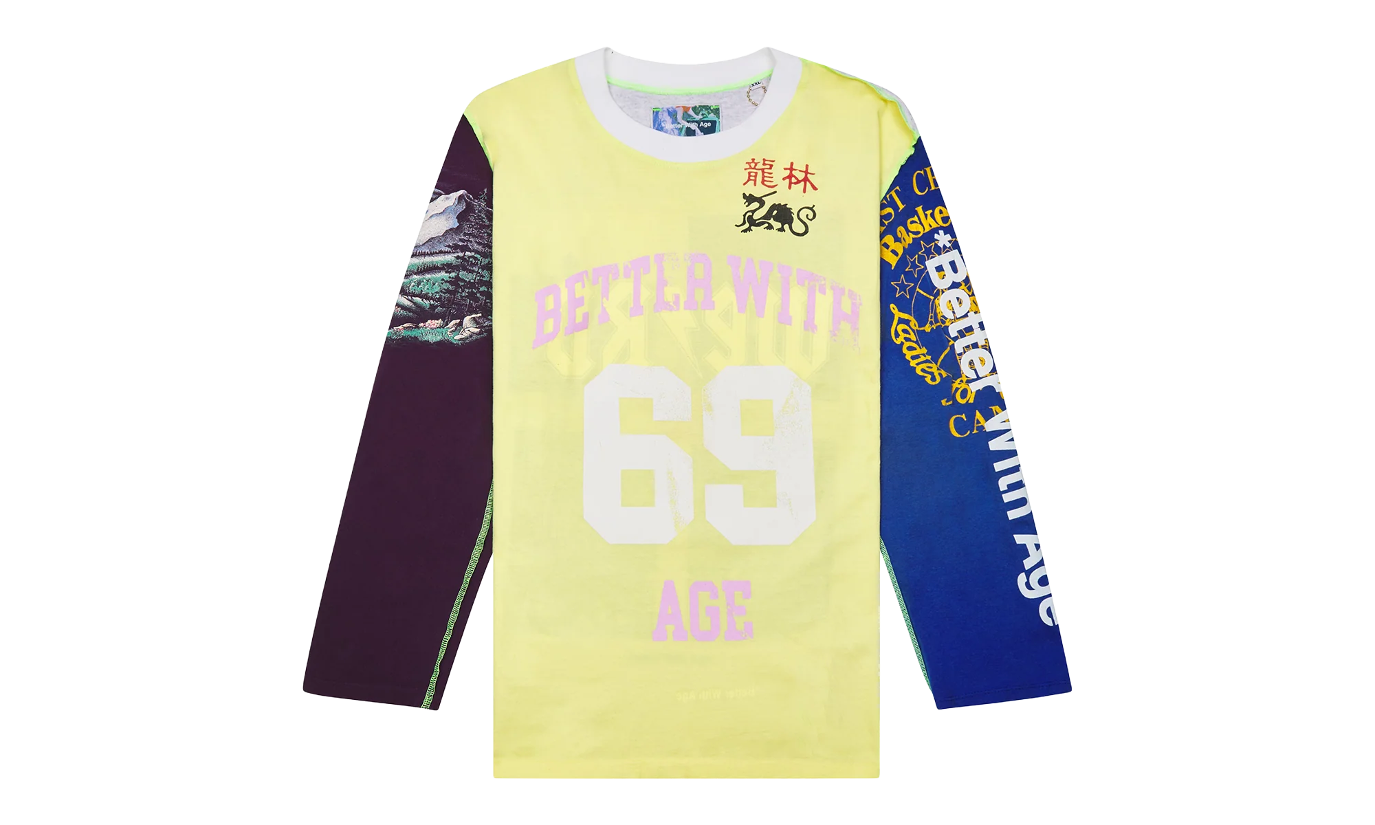 Nothing Reversible Long-Sleeve Tee "Dragon" BWA45