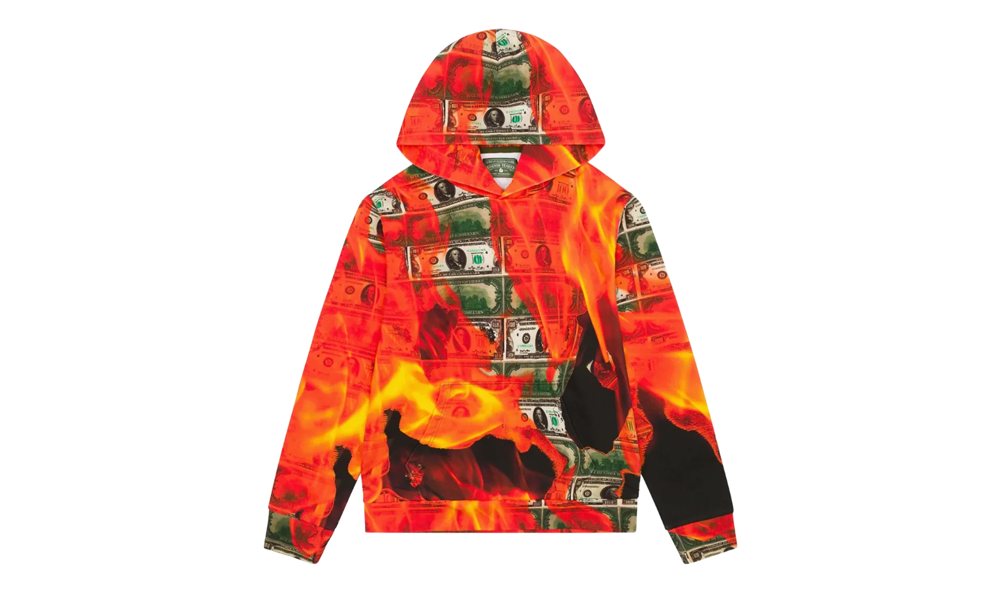 Burn It All Hoodie "Orange" DT318