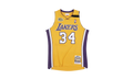 NBA Shaquille O'Neal Authentic Jersey "1999 Los Angeles Lakers - Team Gold" AJY4CP19141 LALLTGD99SON
