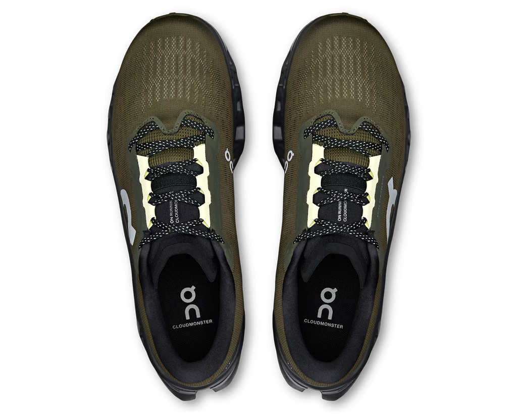 Running Cloudmonster 3 Olive Eclipse