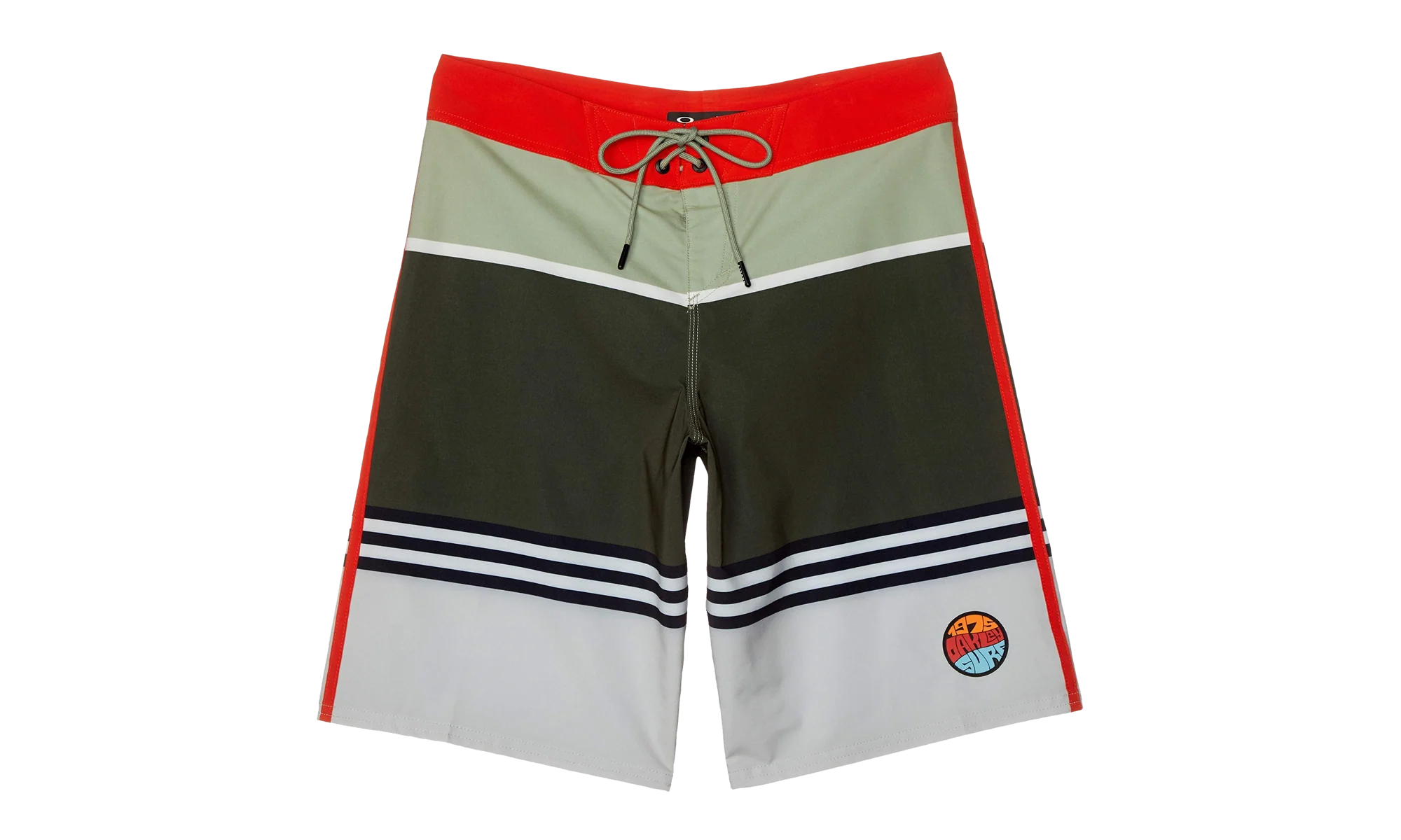 21" Striped 1975 Boardshort "Dark Brush Color Block" FOA400108 94F