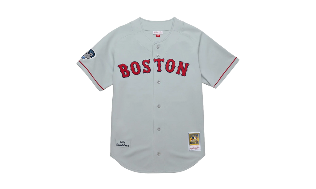 MLB David Ortiz Jersey "2004 Boston Red Sox – Chrome" AJY17181 BRS04DORCHRM