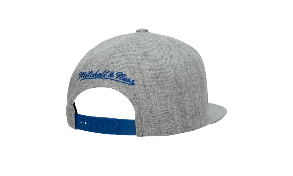NBA Team Heather 2.0 Snapback Cap "New York Knicks - Grey Heather" HHSS3272 NYKYYPPPGYHT