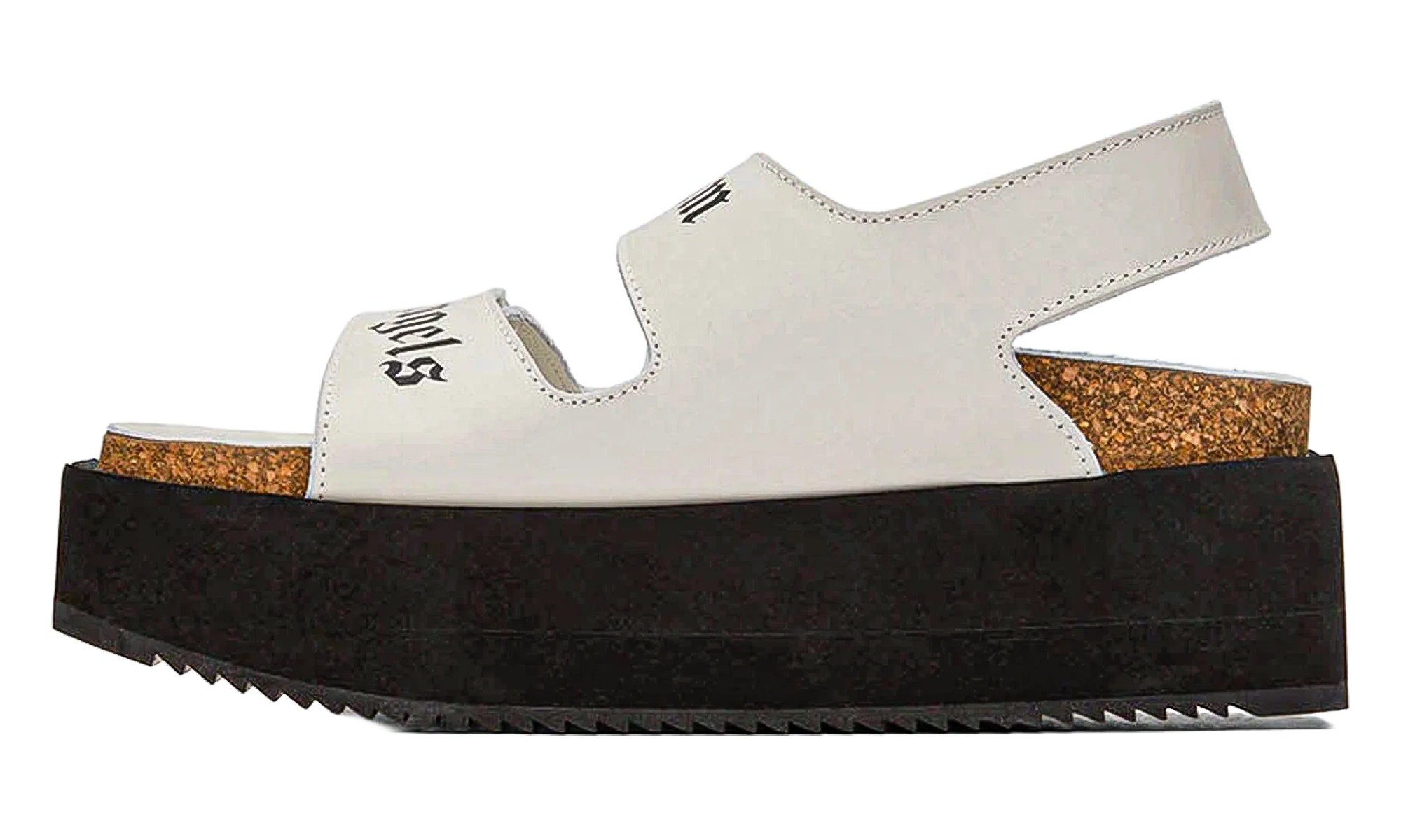 Logo Sandals "White" PWIH005S22LEA0010110