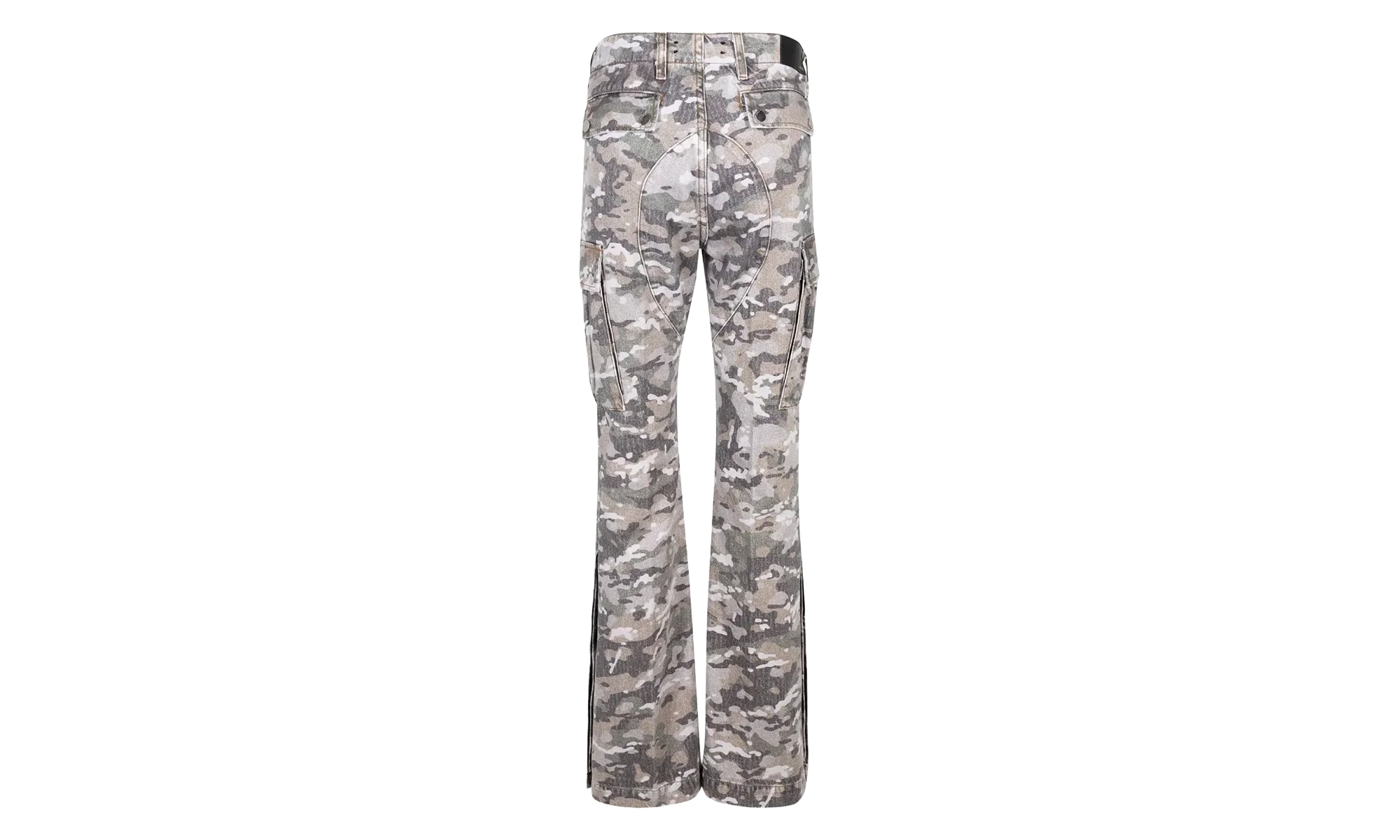 M65 Cargo Kick Flare Cargo Pants "Green Camo" PF23MDF039 526