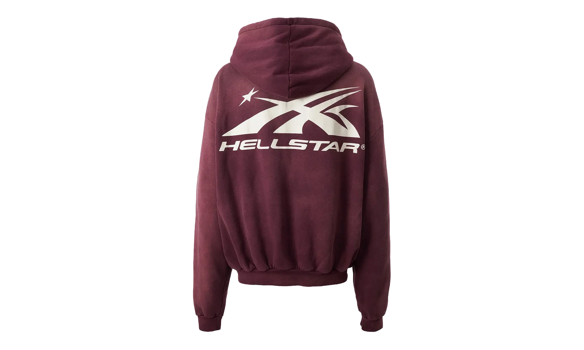 HS Logo Zip Up Hoodie "Burgundy" HSR122