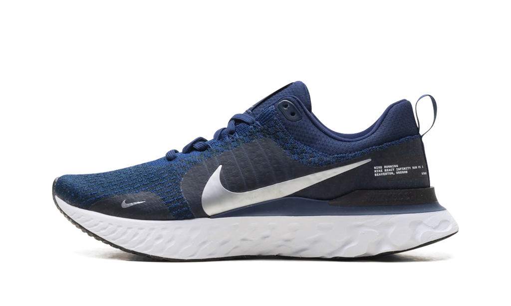 React Infinity Run Flyknit 3 "College Navy Metallic Silver" DZ3014 401