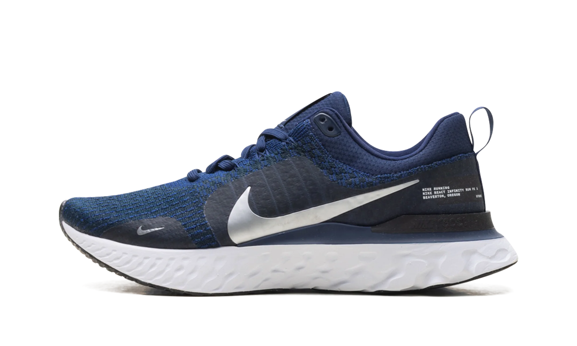 React Infinity Run Flyknit 3 "College Navy Metallic Silver" DZ3014 401