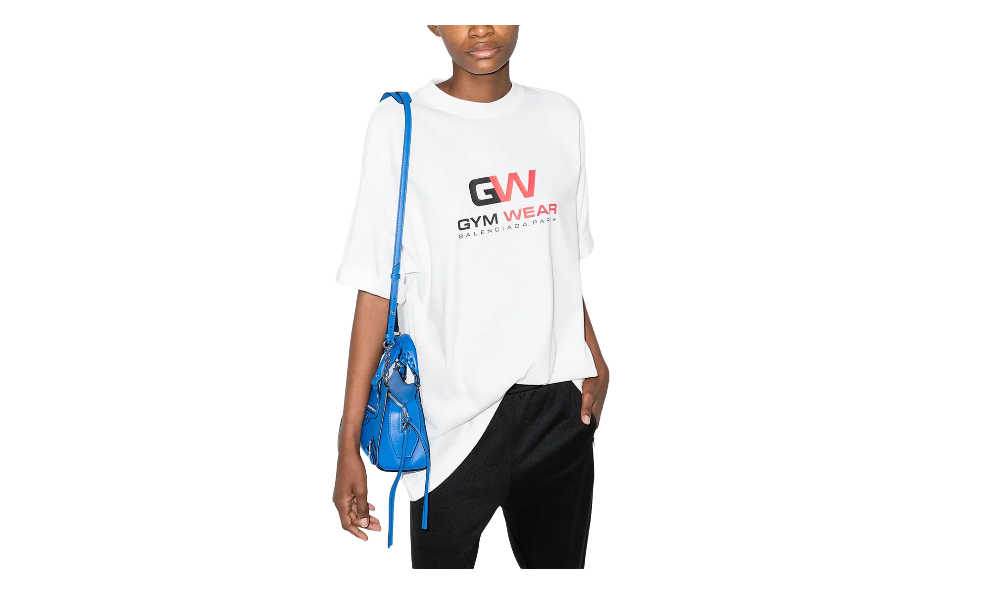 Gym Wear T-Shirt WMNS "White" 620941 TIVD5 9000