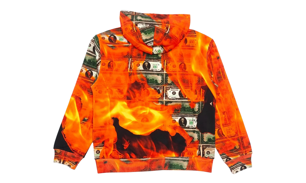 Burn It All Hoodie "Orange" DT318