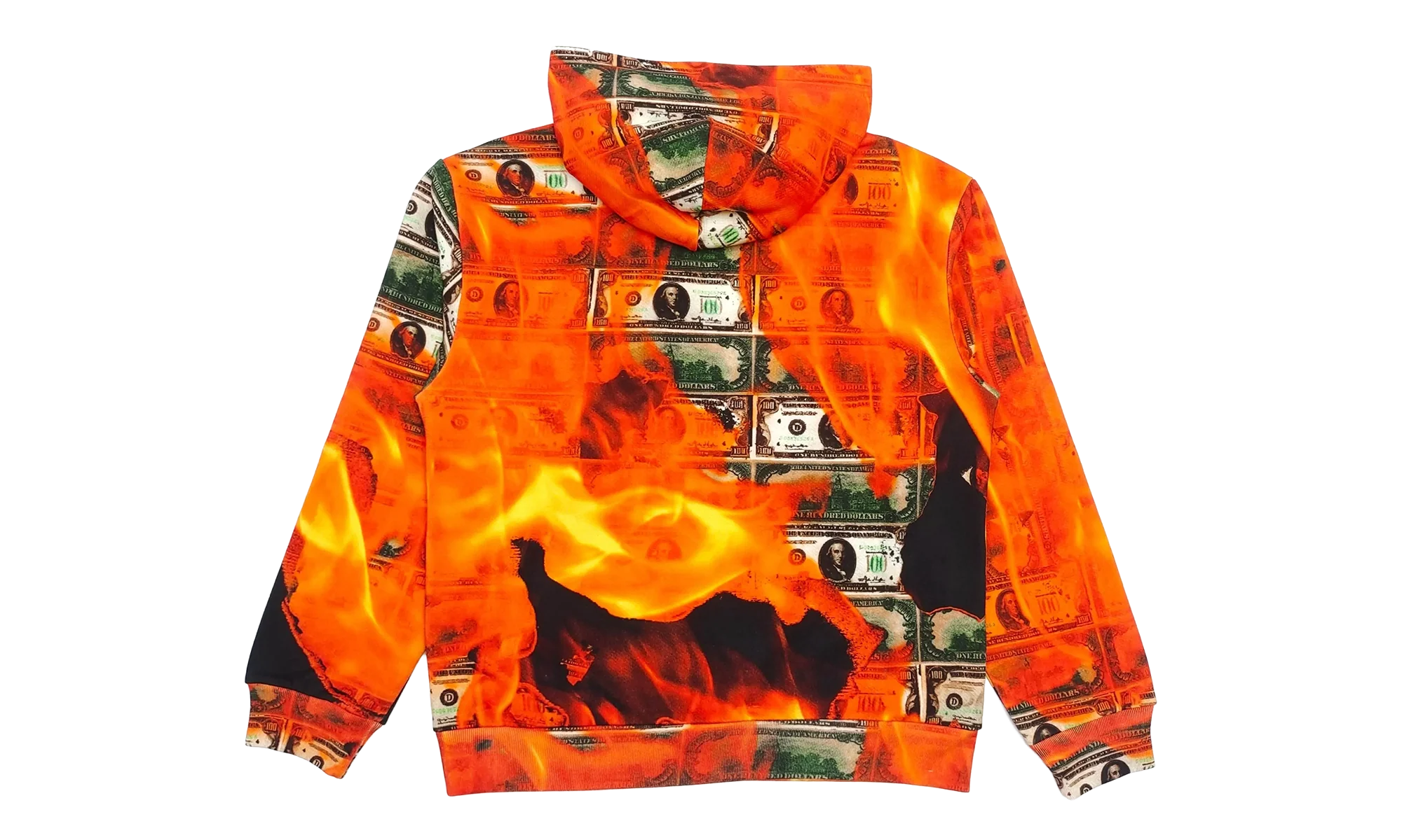Burn It All Hoodie "Orange" DT318