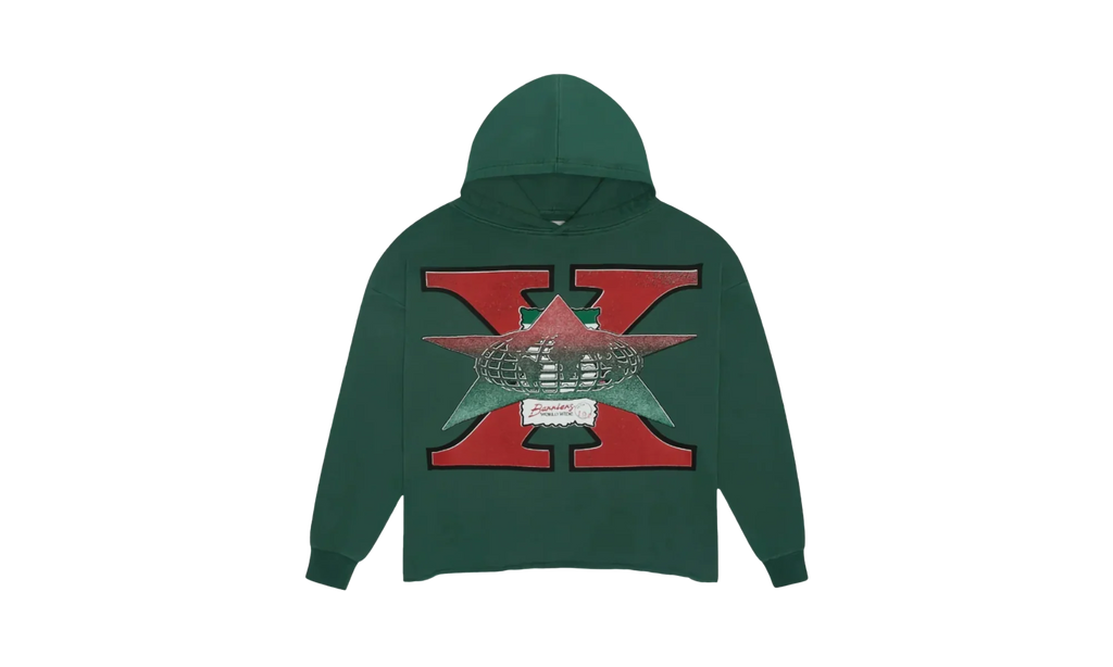X Essential Hoodie "Green" BA H 19914 K7L