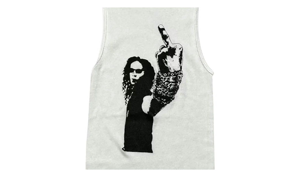Richard Stark Middle Finger Tank "White" CHRM1139