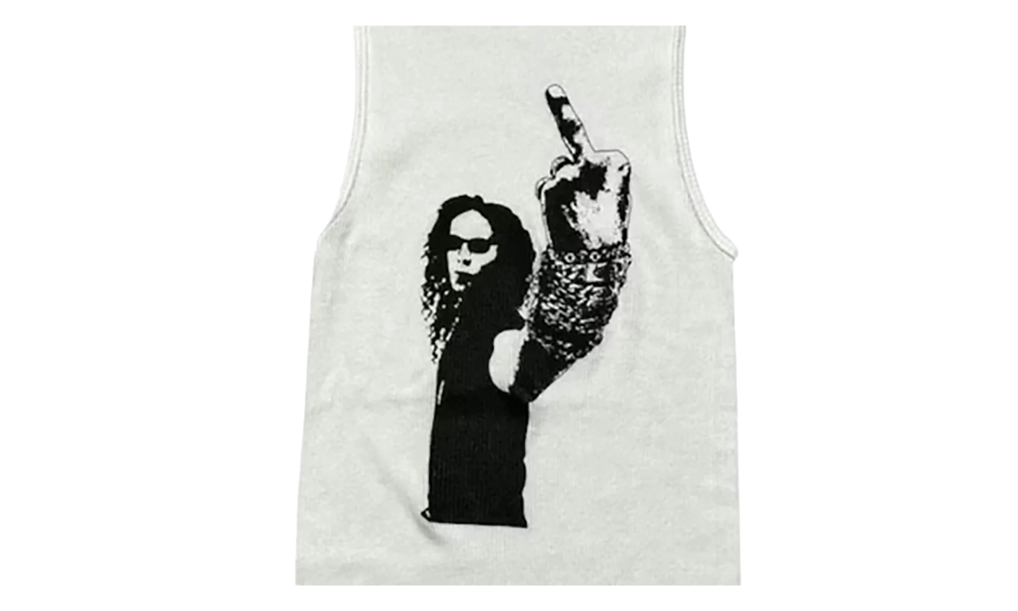 Richard Stark Middle Finger Tank "White" CHRM1139