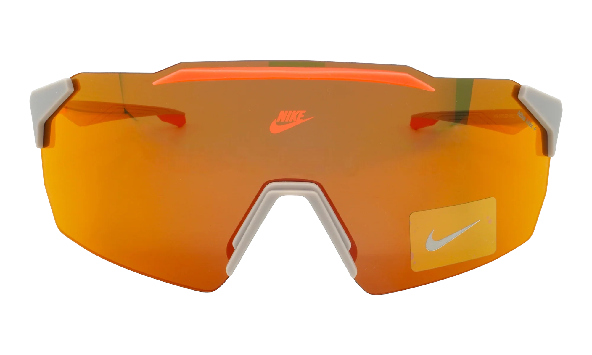 Limitless Shield Mirrored Sunglasses "College Grey / Orange Mirror" IB3521X 009