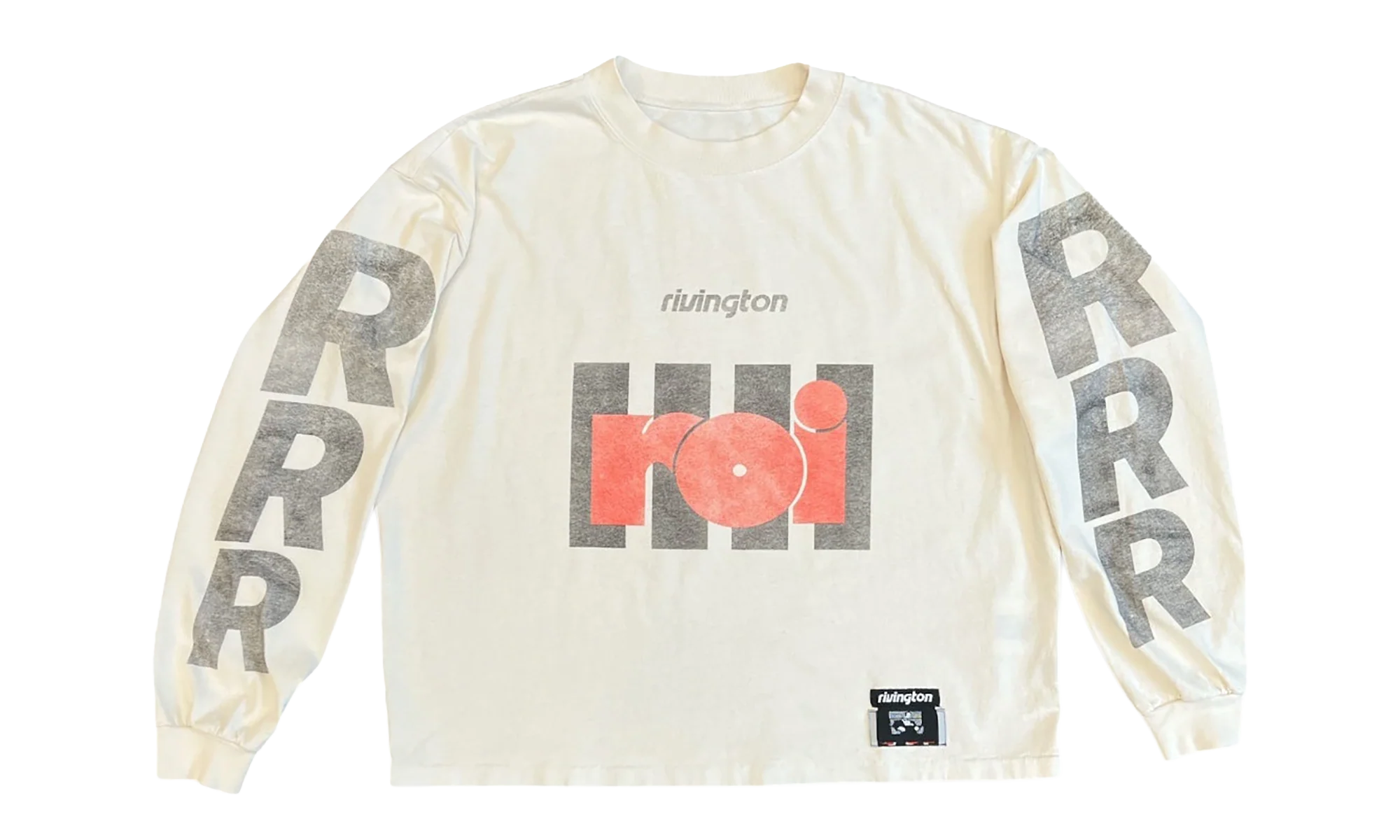 Roi Garden Long-Sleeve Tee "Max White" ROII LS92