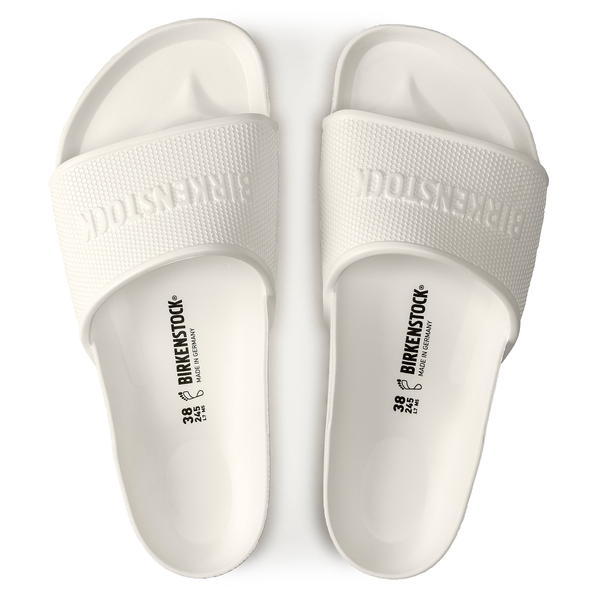 Barbados Eva Sandal in White