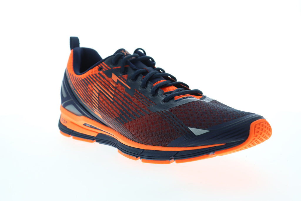 Onyx Mens Blue Mesh Low Top Lace Up Athletic Running Shoes