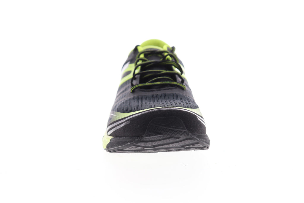Bio Speed Mens Black Mesh Low Top Athletic Cross Training Shoes