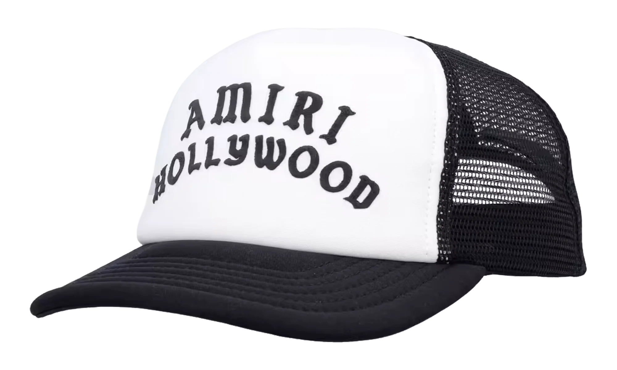 Hollywood Trucker Hat "Black" AMHATR1025 BLAC