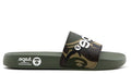 AAPE Green Camo Slides
