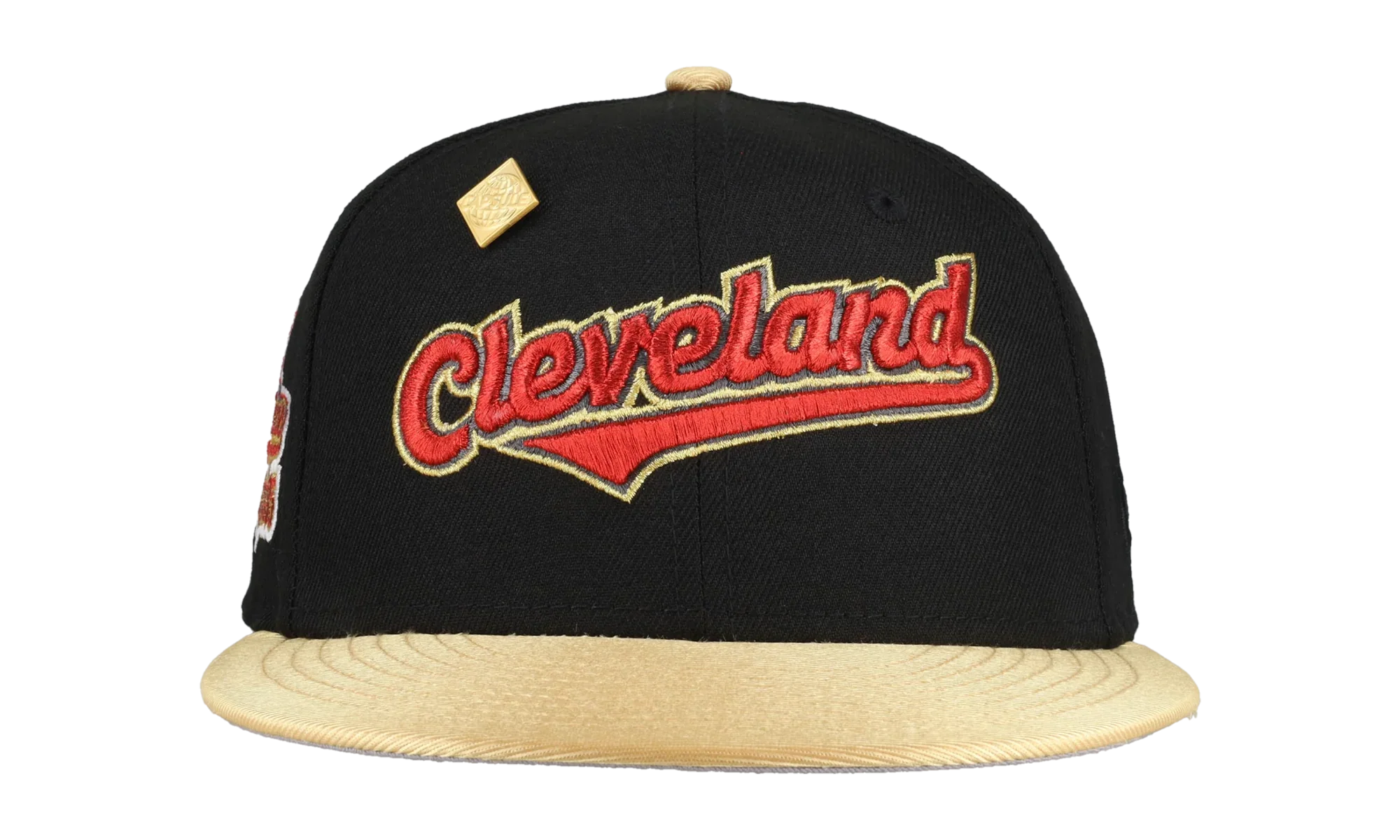 59FIFTY Cleveland Indians 1995 Champions Patch Fitted Hat "Black" NE101
