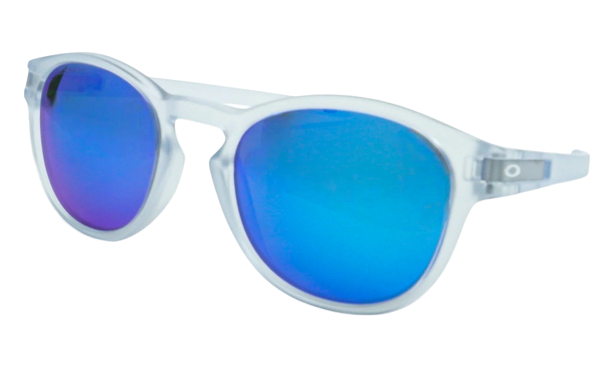 Latch (A) Polarized Sunglasses "Matte Clear / PRIZM Sapphire" OO9349 48
