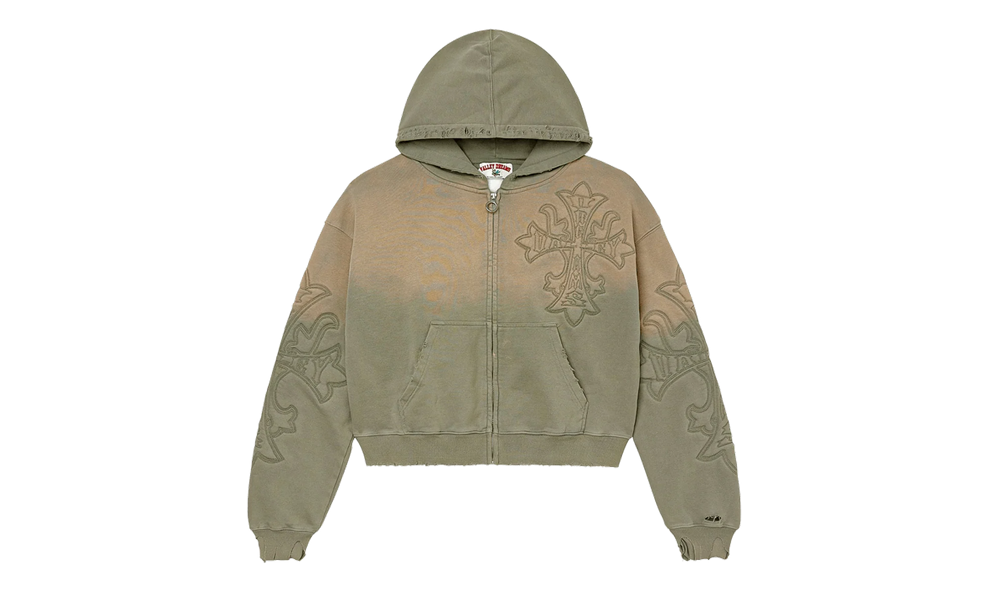 Vale Forever Carver Zip Up "Green'" VAL33