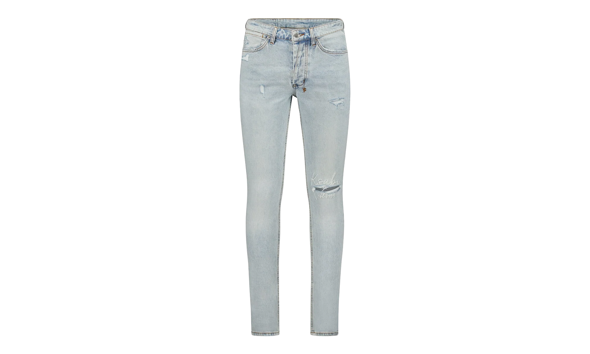 Van Winkle Arch Denim Pants "Frost Blue" MPF25DJ001