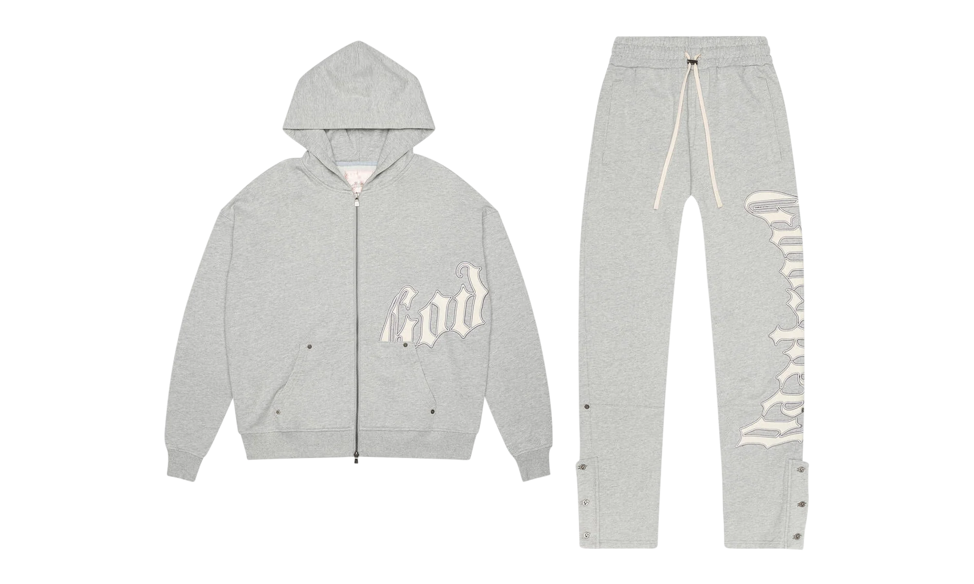 OG Logo Sweatsuit V2 "Heather Grey" I8BP9T8C