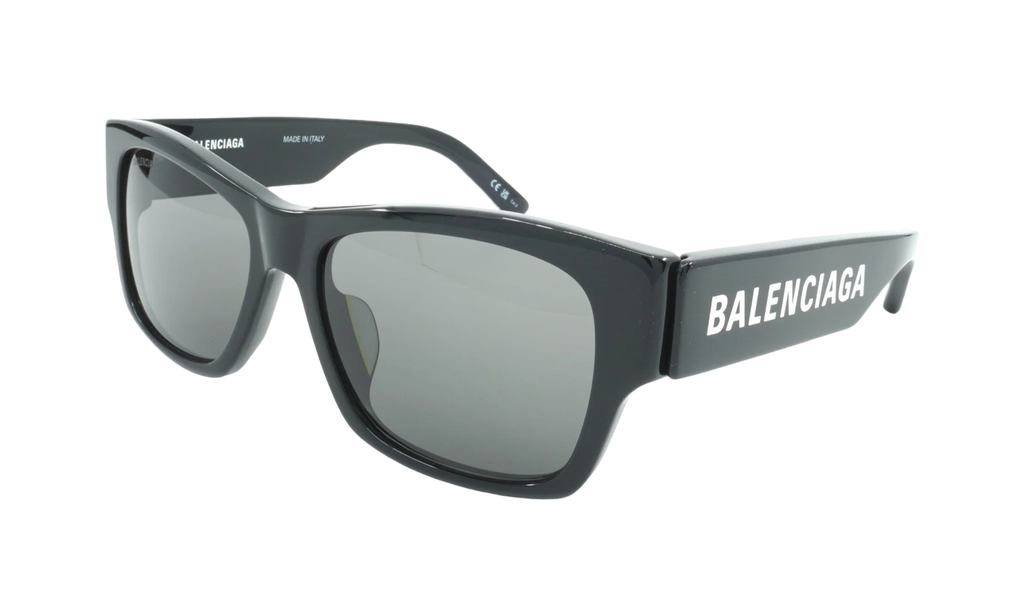 Rectangular Frame Sunglasses "Black" BB0262SA 001