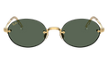 A$AP Rocky Rimless Oval "ARISTA / DARK GREEN" 0RB3929 001/71