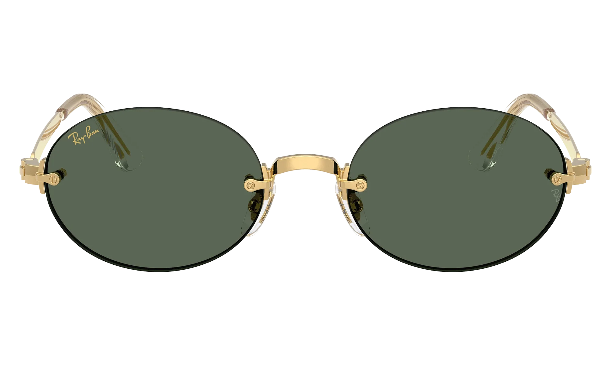 A$AP Rocky Rimless Oval "ARISTA / DARK GREEN" 0RB3929 001/71