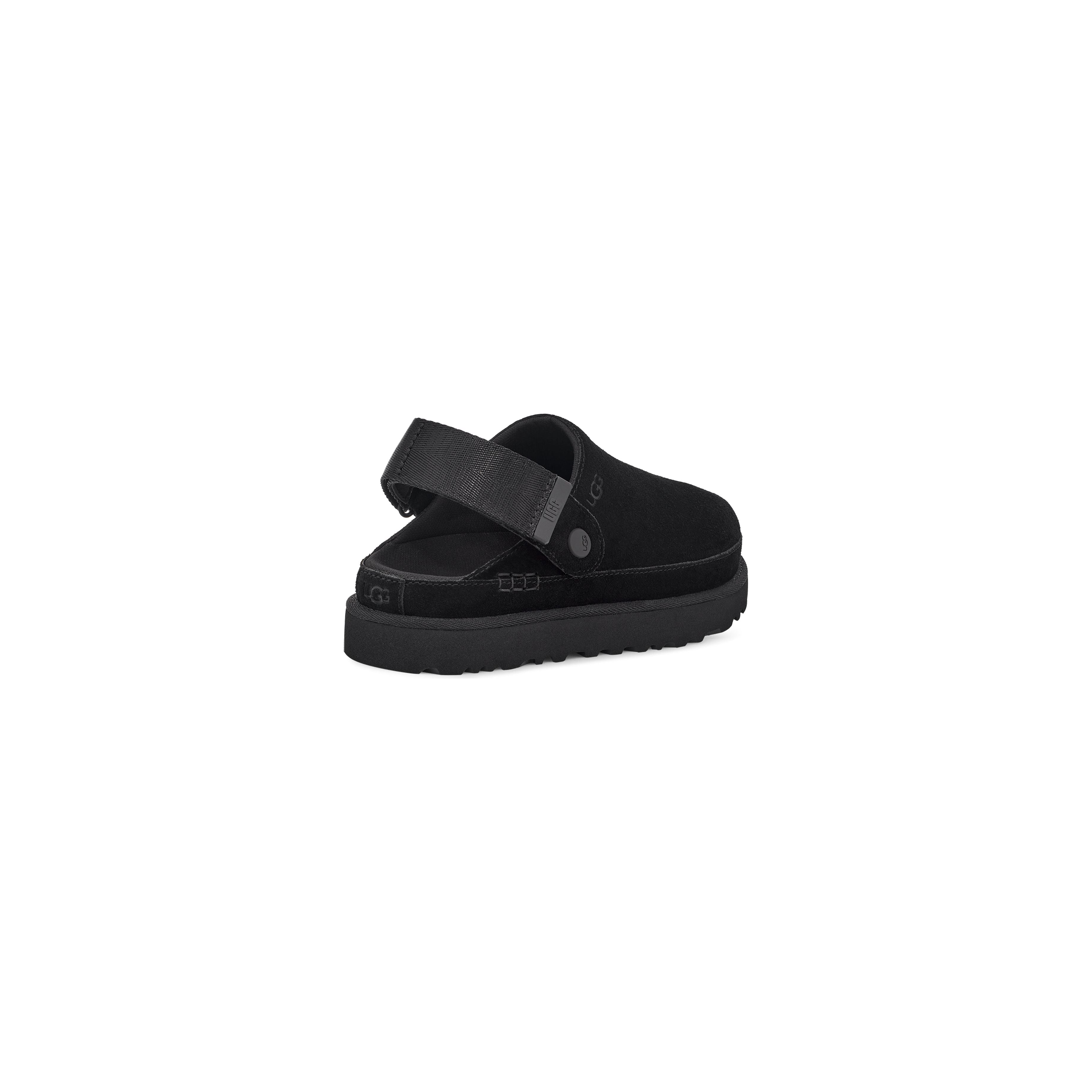Women's Goldenstar Clog Platform in Black