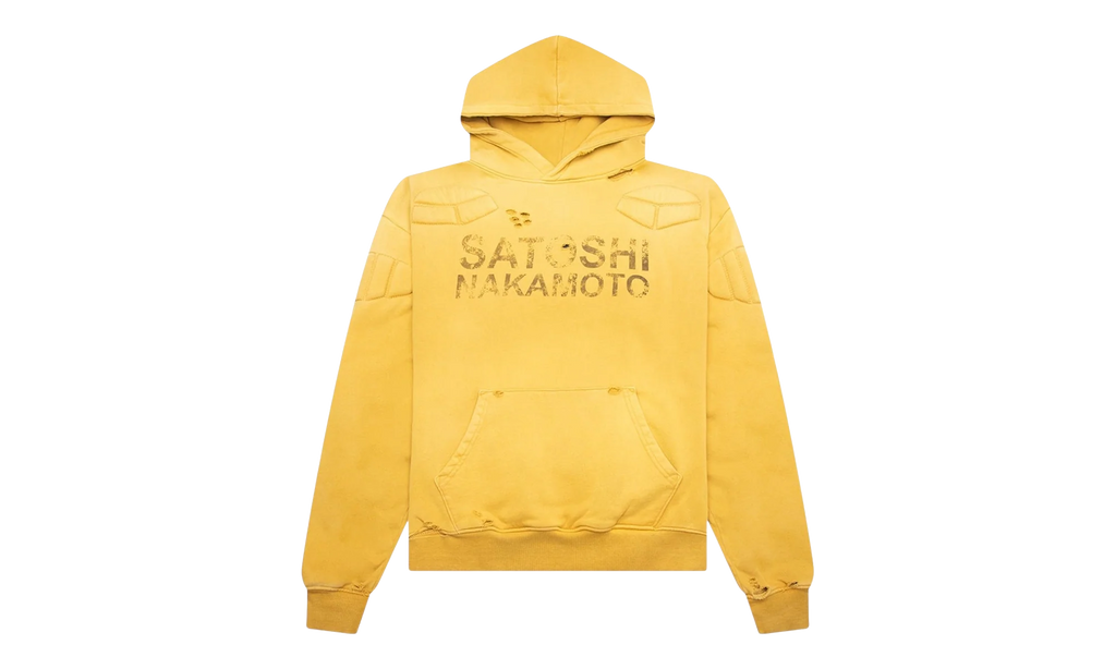 Moto Logo Hooded Sweatshirt "Mustard" SS25H0002 MUS