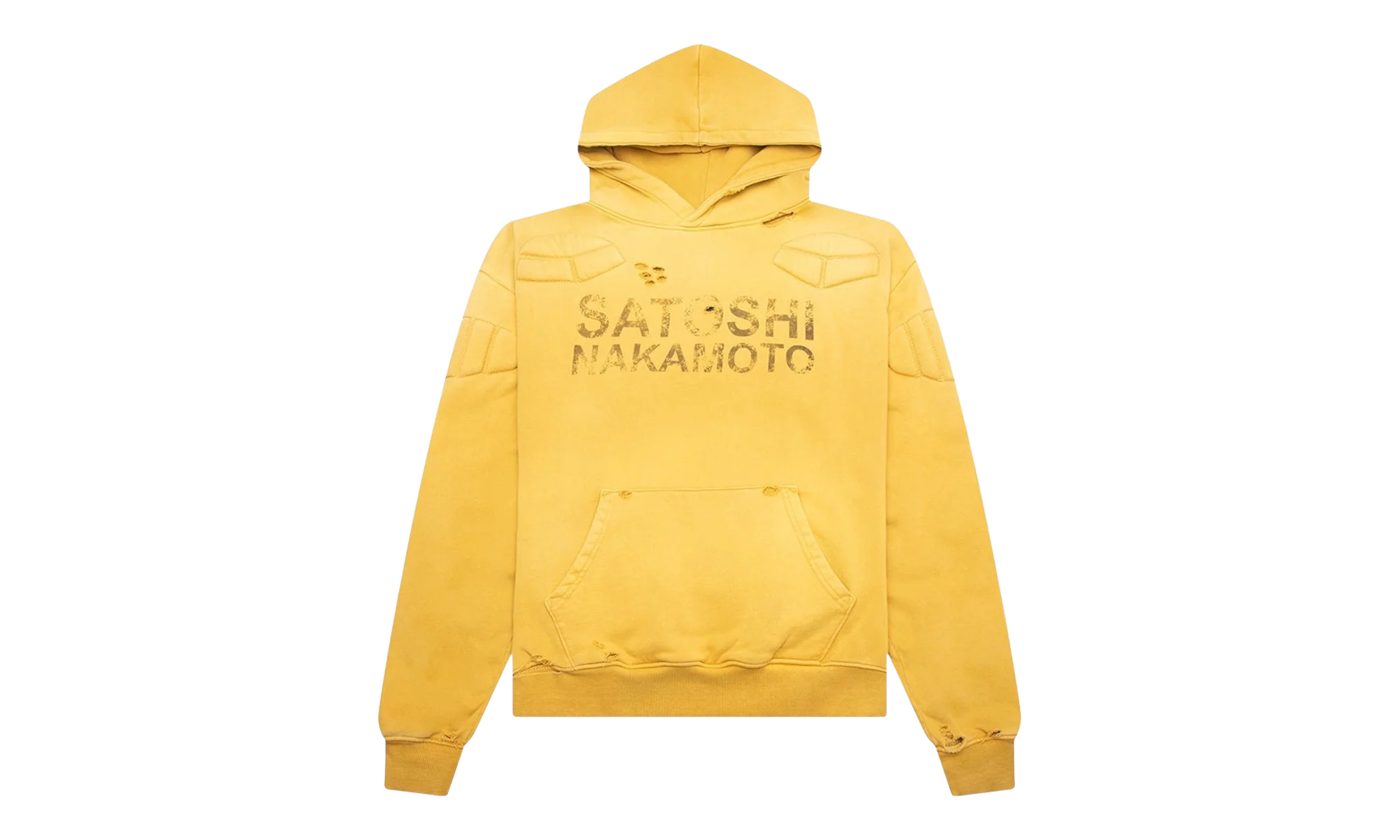 Moto Logo Hooded Sweatshirt "Mustard" SS25H0002 MUS
