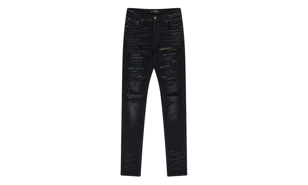 Rainbow Paisley Thrasher Jean "Black" PF22MDS017_BLACK